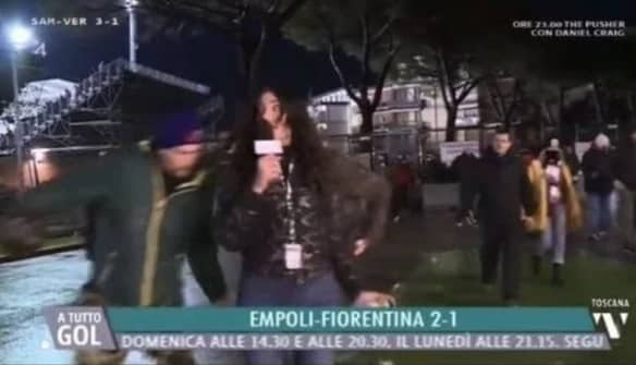 Molestie a giornalista, Greta Beccaglia palpeggiata in tv. Diritti delle donne ancora violati