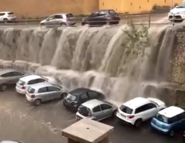 Tromba d’aria e pioggia battente, Agrigento e provincia “schiacciate” dai temporali – VIDEO