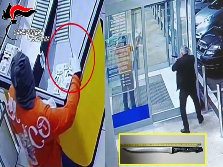 Rapina al supermercato: arrestato a Paternò 48enne del posto. Video