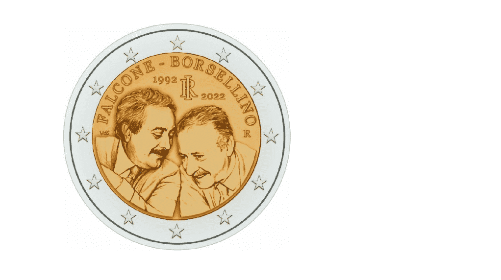 Da gennaio moneta di 2 euro nel ricordo dei giudici Falcone e Borsellino