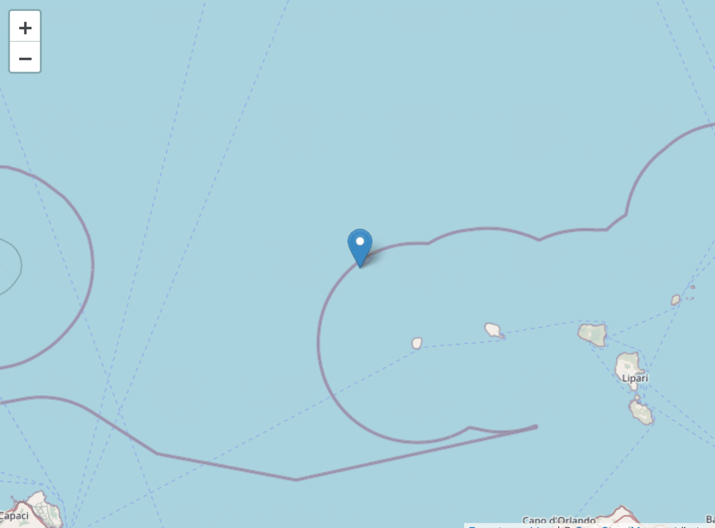 Sicilia, terremoto in mare al largo delle Isole Eolie di magnitudo ML 4.3