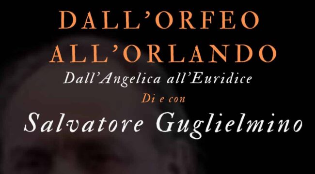 Salvatore Guglielmino in scena al Castello Ursino con lo spettacolo “Dall’Orfeo all’Orlando”