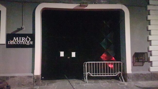 Catania, sigilli in una discoteca abusiva