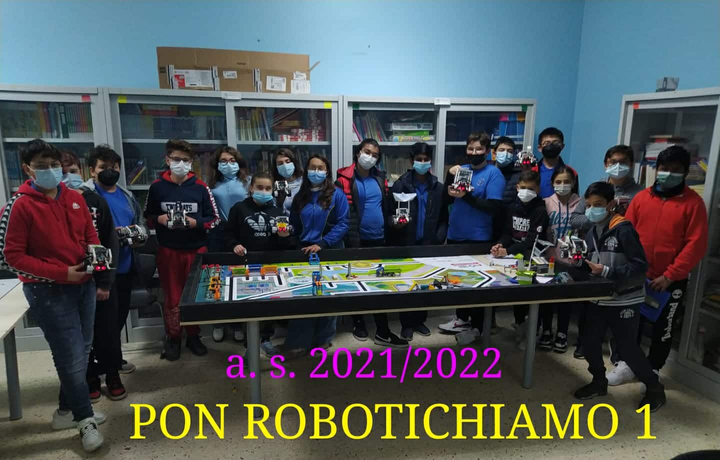 Scuola “G. Falcone” San Giovanni La Punta, un anno ricco di PON: si comincia con la robotica – FOTO