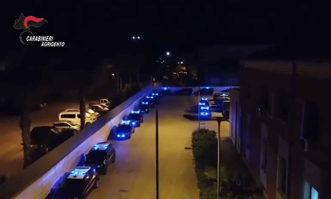 Operazione “Piramide”, boom di arresti tra Agrigento e Caltanissetta per spaccio di droga – VIDEO