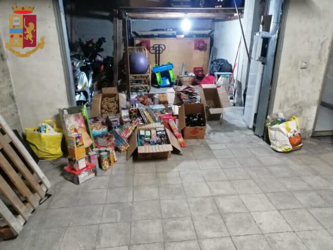 “Strage” evitata, maxi sequestro in un garage di Aci Catena di materiale esplosivo: un arresto