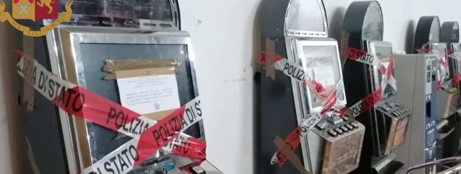 Gioco d’azzardo illegale: individuata sala giochi abusiva a Catania