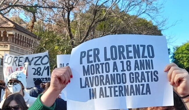 Catania, domani presidio di CUB e USB nel nome dello studente-lavoratore Lorenzo Parelli