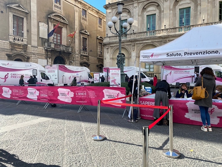 Catania, sino a domani in piazza Università la “Carovana Prevenzione Sicilia” sulla salute