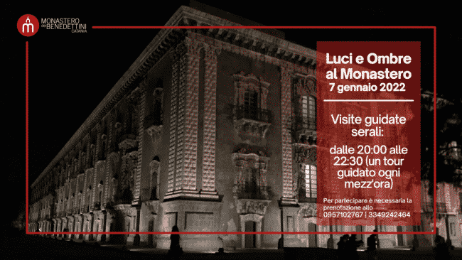 Luci e ombre al Monastero dei Benedettini: ritornano le visite guidate serali