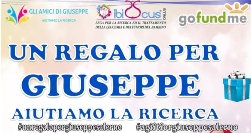 Catania, Oncoematologia pediatrica: “Un regalo per Giuseppe”, la raccolta fondi per sostenere la ricerca scientifica dell’associazione Ibiscus