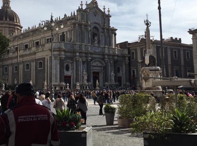 Catania in festa, il Covid non ferma i devoti: l’omaggio a Sant’Aituzza nel suo giorno
