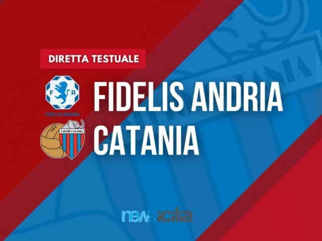 Fidelis Andria – Catania 1 – 1: tra noia, errori e pochi sussulti, un pari giusto