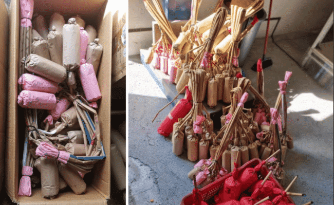 Festività Agatine, controlli in una fabbrica di fuochi artificiali del Catanese: sequestro e denuncia