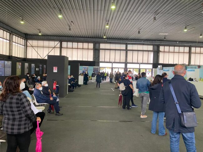 Vaccino anti-Covid, torna l’open day alla Fiera del Mediterraneo