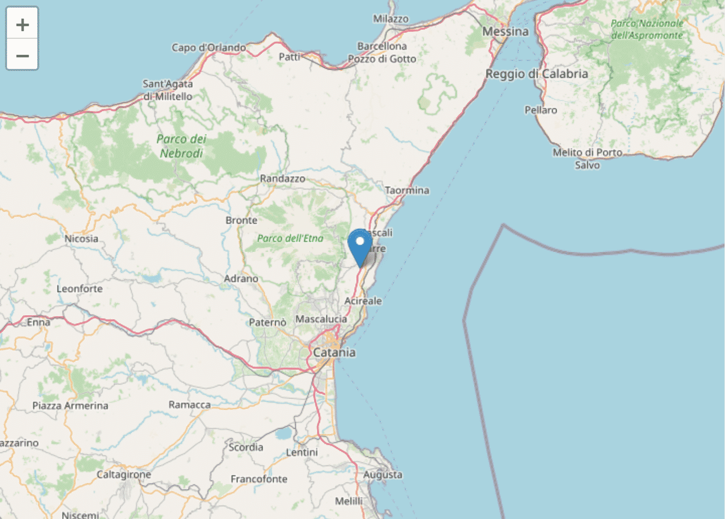 Terremoto a Santa Venerina, trema il Catanese: scossa avvertita dai cittadini