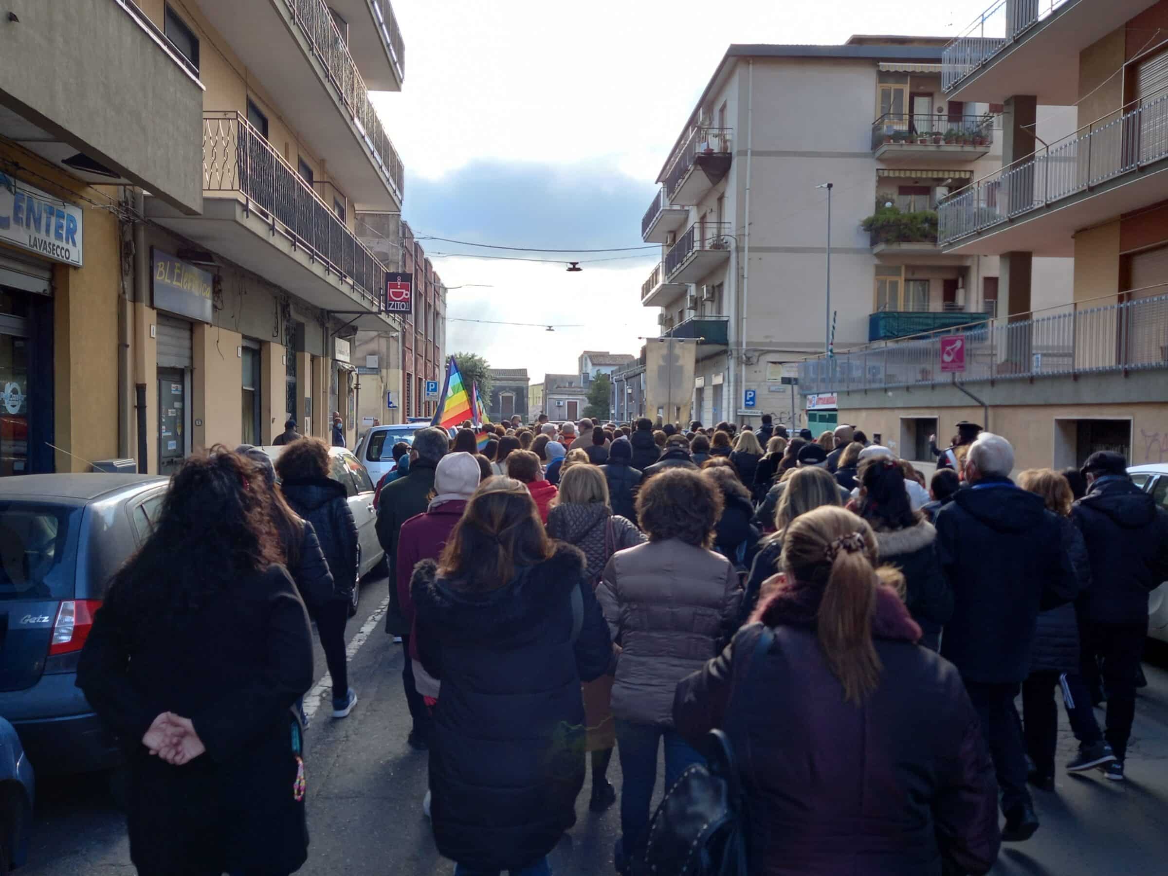 Marcia per la pace a Mascalucia, contro i conflitti e le guerre l’I.I.S. “Concetto Marchesi” e l’Associazione culturale Paideia