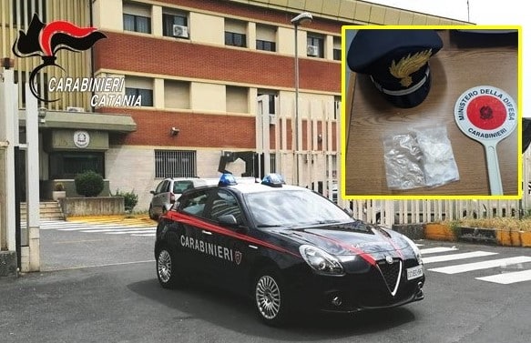 Beccato con la cocaina nascosta negli slip, arrestato 44enne del Catanese “tradito” dalla sua agitazione
