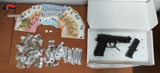 Controlli allo Zen, scattano 4 arresti per detenzione di droga e di arma clandestina