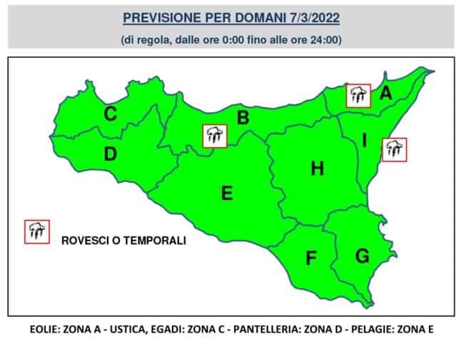 Meteo Sicilia, sole e piogge modeste sull’Isola: le PREVISIONI per domani