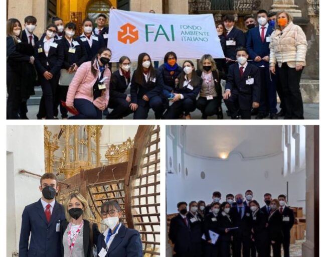 Giornate Fai di Primavera, dal “Wojtyla” uno squadrone di Apprendisti Ciceroni in giro per Catania