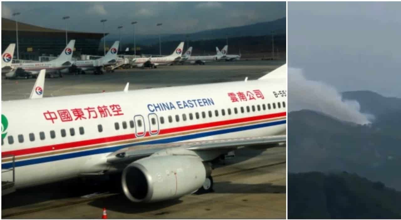 Cina, aereo di linea si schianta e provoca incendio in montagna: 132 le persone a bordo