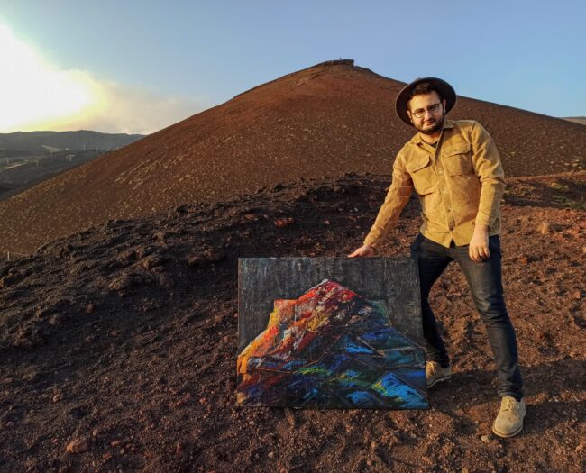 Arte come espressione del mondo interiore, alla scoperta dei quadri astratti di Vincenzo Portuese – FOTO