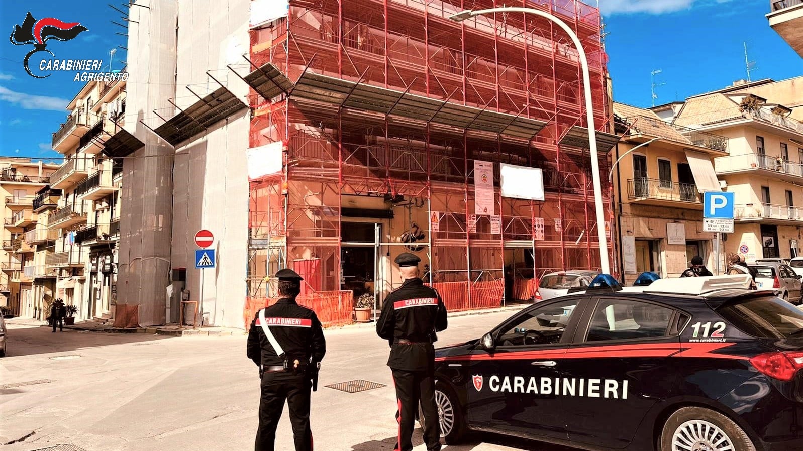 Campagna per la sicurezza sui luoghi di lavoro, fermato un cantiere edile nell’Agrigentino