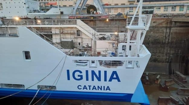 Igina, la nuova Nave Green a zero emissioni: pronta a navigare il mare dello Stretto