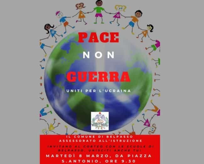 Belpasso, marcia della pace nella Giornata della donna: ragazzi sindaci in prima fila