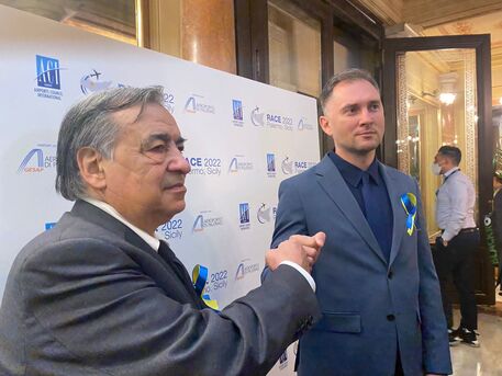 Il direttore dell’aeroporto di Odessa interviene a Palermo: “Il popolo ucraino vincerà”