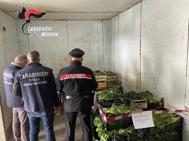 Controlli al Mercato Ortofrutticolo di Nasari, fioccano sequestri e sanzioni salatissime