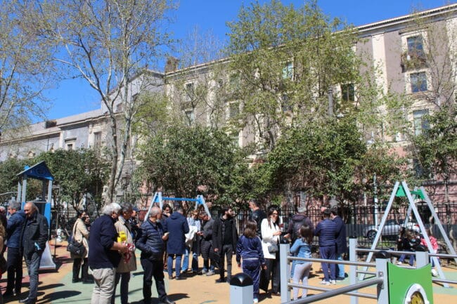 Inaugurato nuovo parco giochi alla villa Pacini, presto altre sei bambinopoli in città
