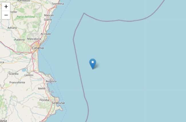 Trema la terra a Catania e Siracusa, scossa di magnitudo 4.2 “sveglia” la popolazione