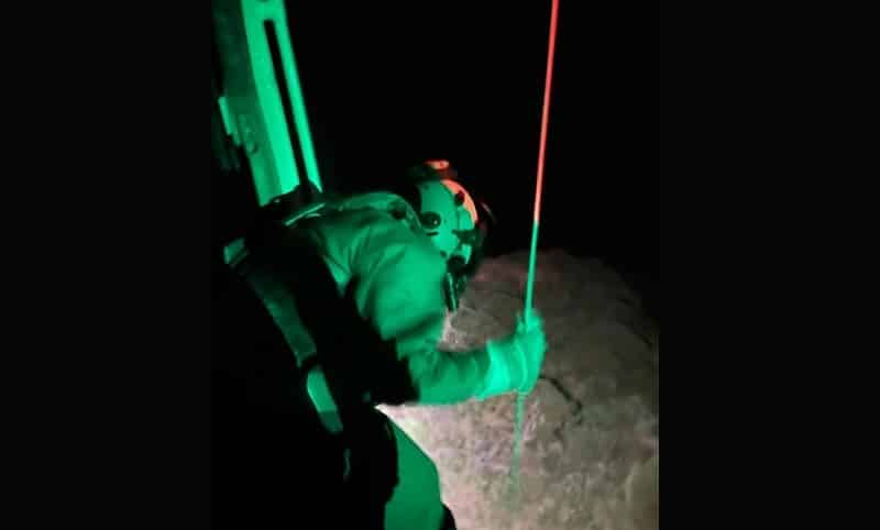 Elicottero della Guardia Costiera soccorre tre escursionisti sorpresi dal maltempo sull’Isola di Vulcano