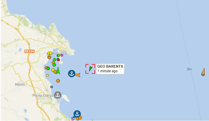 Attesa per lo sbarco della nave Geo Barents, 113 migranti in arrivo sulle coste siciliane
