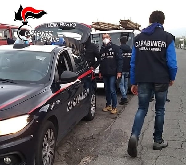 Catania, controlli per la sicurezza sui luoghi di lavoro: 7 denunce e sanzioni per oltre 30.000 euro