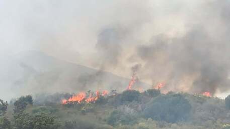 Mattinata di fuoco a Stromboli, brucia oltre un ettaro di macchia mediterranea: isolani preoccupati