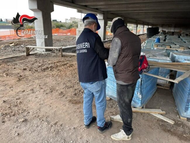 Attività di contrasto al lavoro irregolare a Catania: fioccano sanzioni salatissime, sospese 16 attività imprenditoriali