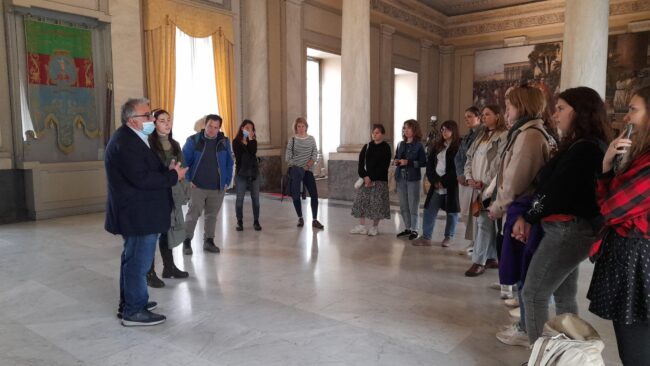 Catania, a Palazzo degli Elefanti 10 giornaliste e social media manager ucraine in visita con progetto Erasmus+