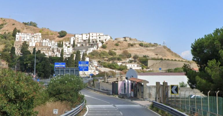 Messina, chiusura temporanea di un tratto della Strada Provinciale 43/bis Panoramica dello Stretto