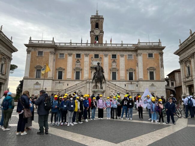 I ragazzi dell’IC G Fava di Mascalucia in gita d’istruzione a Roma