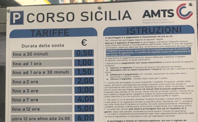 Confermato il successo del “Parcheggio Corso Sicilia”, da meno di un mese grande gradimento tra utenti e cittadini