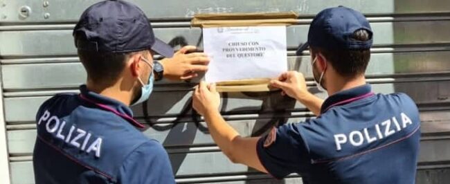 Sospensione di un bar-tabacchi a Gela: era ritrovo di pregiudicati
