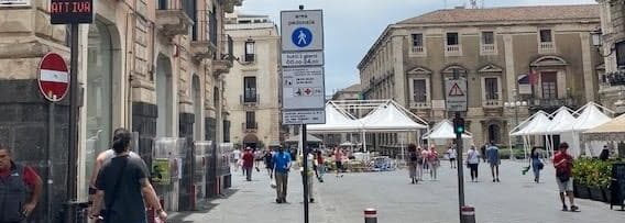 Catania, da domani città pedonalizzata e video-controllata: ecco le vie interessate