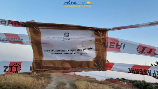 Posta sotto sequestro una vasta area di Punta Bianca, la denuncia di MareAmico nel 2020 – VIDEO