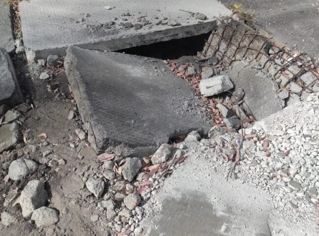 Catania, la zona industriale come uno scenario post bellico. La segnalazione di un lavoratore