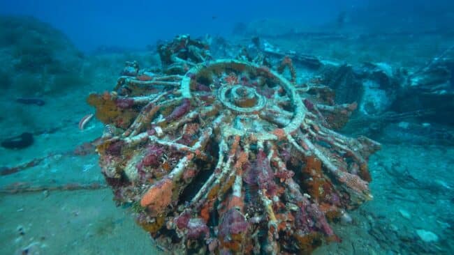 Ritrovamento in mare, rinvenuto relitto di un aereo militare della Seconda guerra mondiale