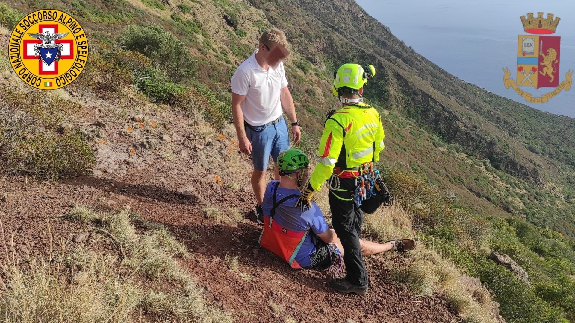 Malore durante una escursione, salvato un turista 65enne collassato – Le FOTO