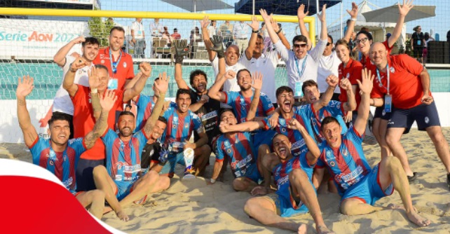 Il Catania Beach Soccer vince la Supercoppa italiana, 13esimo trofeo in 18 anni